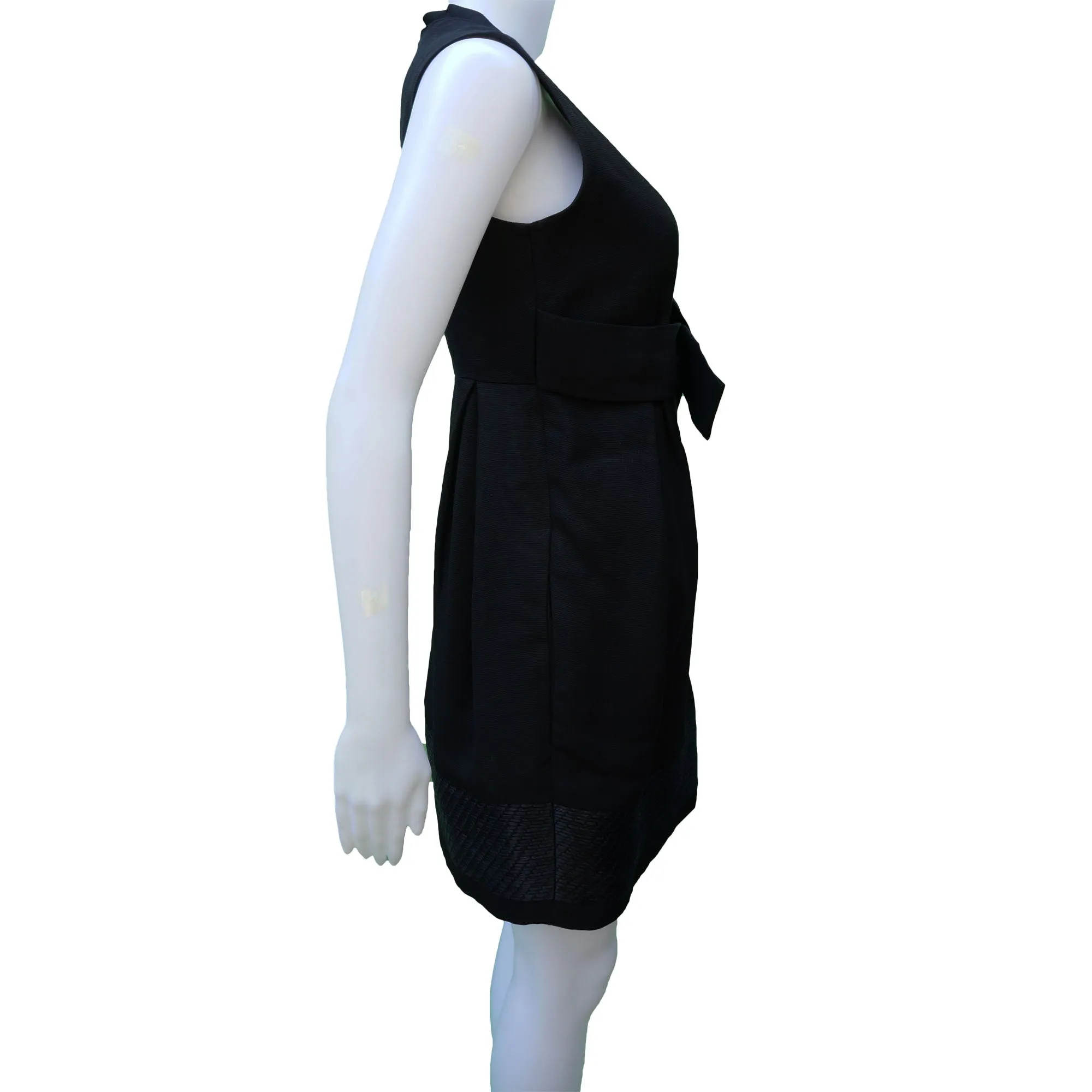 CHLOÉ BOW ACCENT COCKTAIL NIGHT OUT MINI DRESS