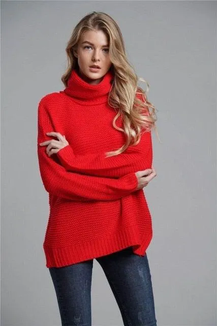 COOL TURTLENECK CASUAL SWEATER