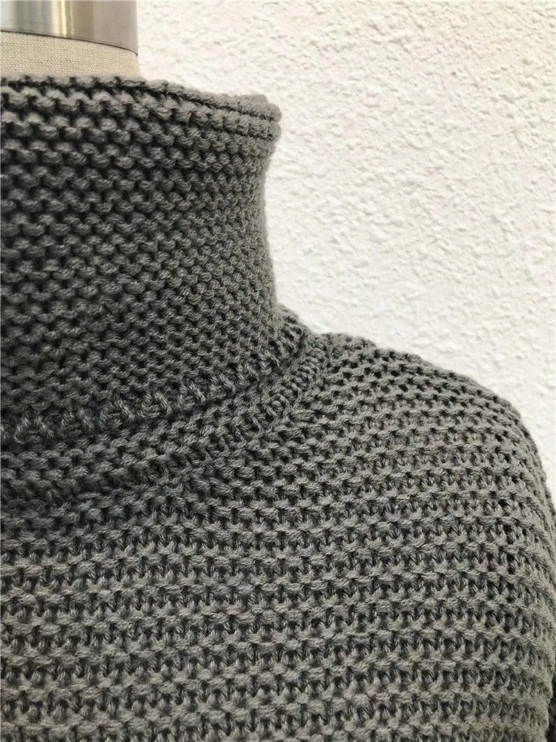 COOL TURTLENECK CASUAL SWEATER