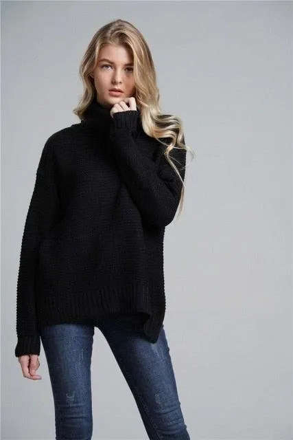 COOL TURTLENECK CASUAL SWEATER