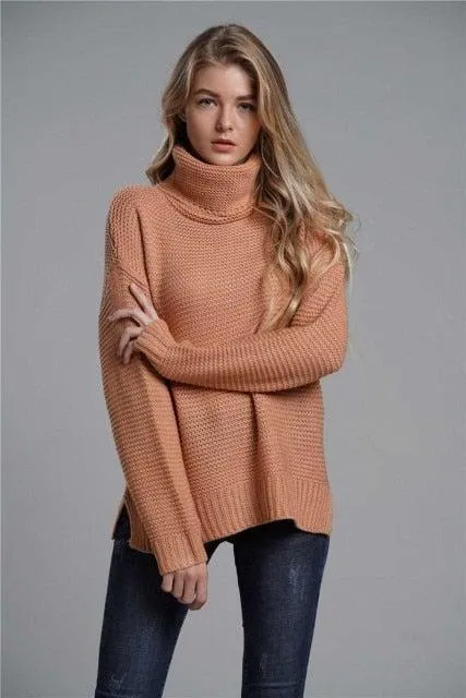 COOL TURTLENECK CASUAL SWEATER