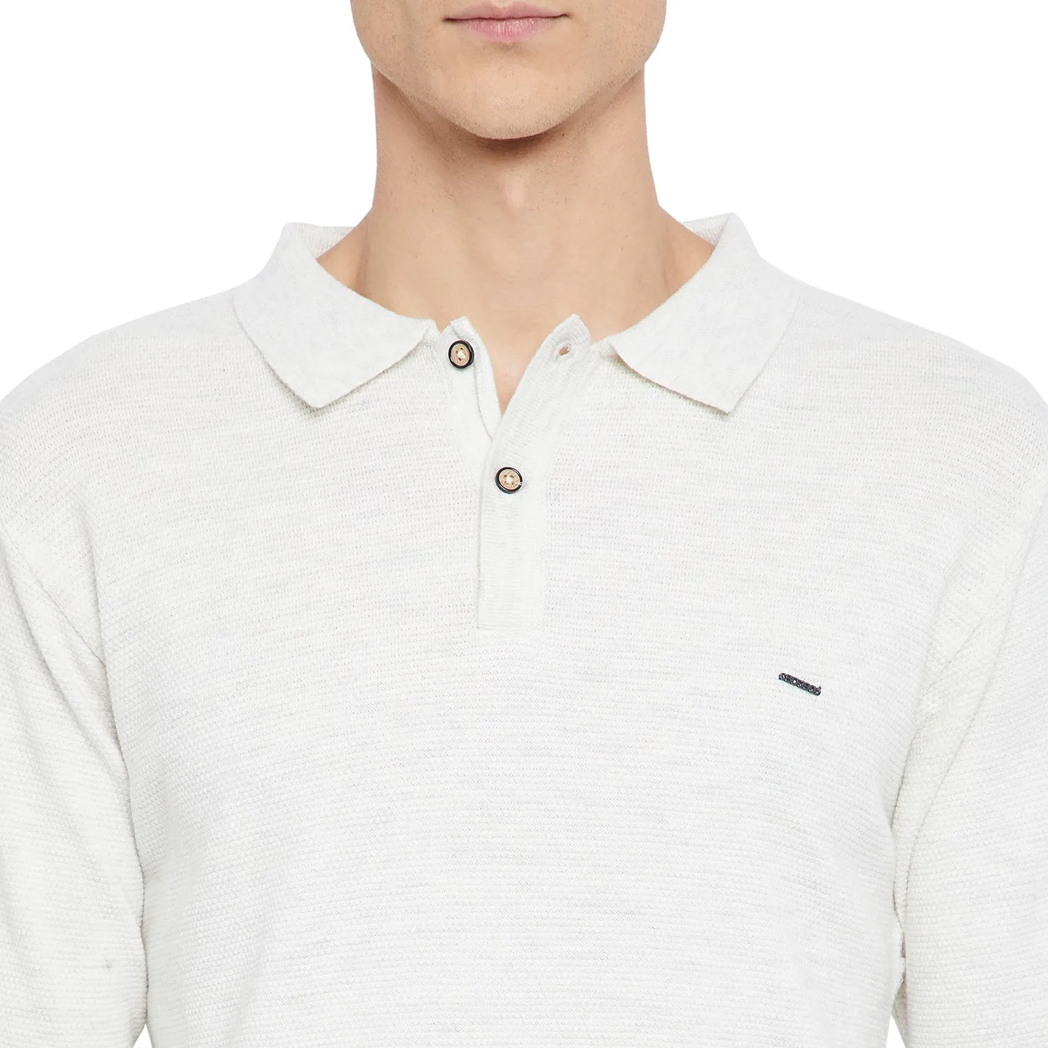 Duke Stardust Men Collared Neck Full Sleeve Sweater (SDS711)