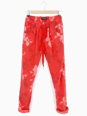 MARTA | Pull-on Joggers | Orange/Coral